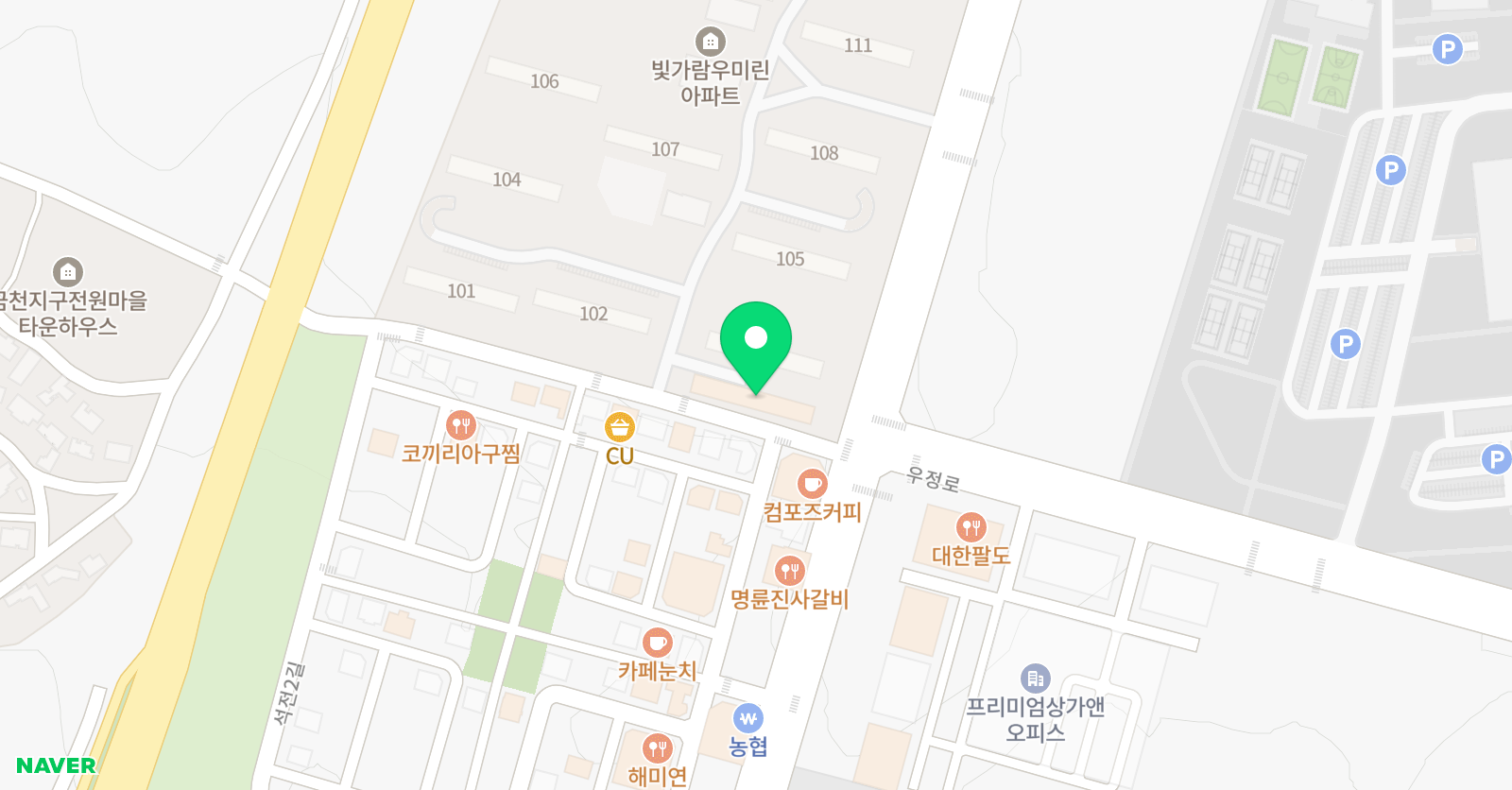 린 음악학원 위치