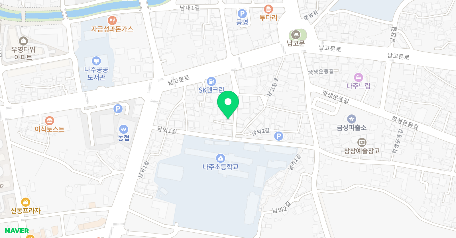 푸르넷 공부방 남외점 위치