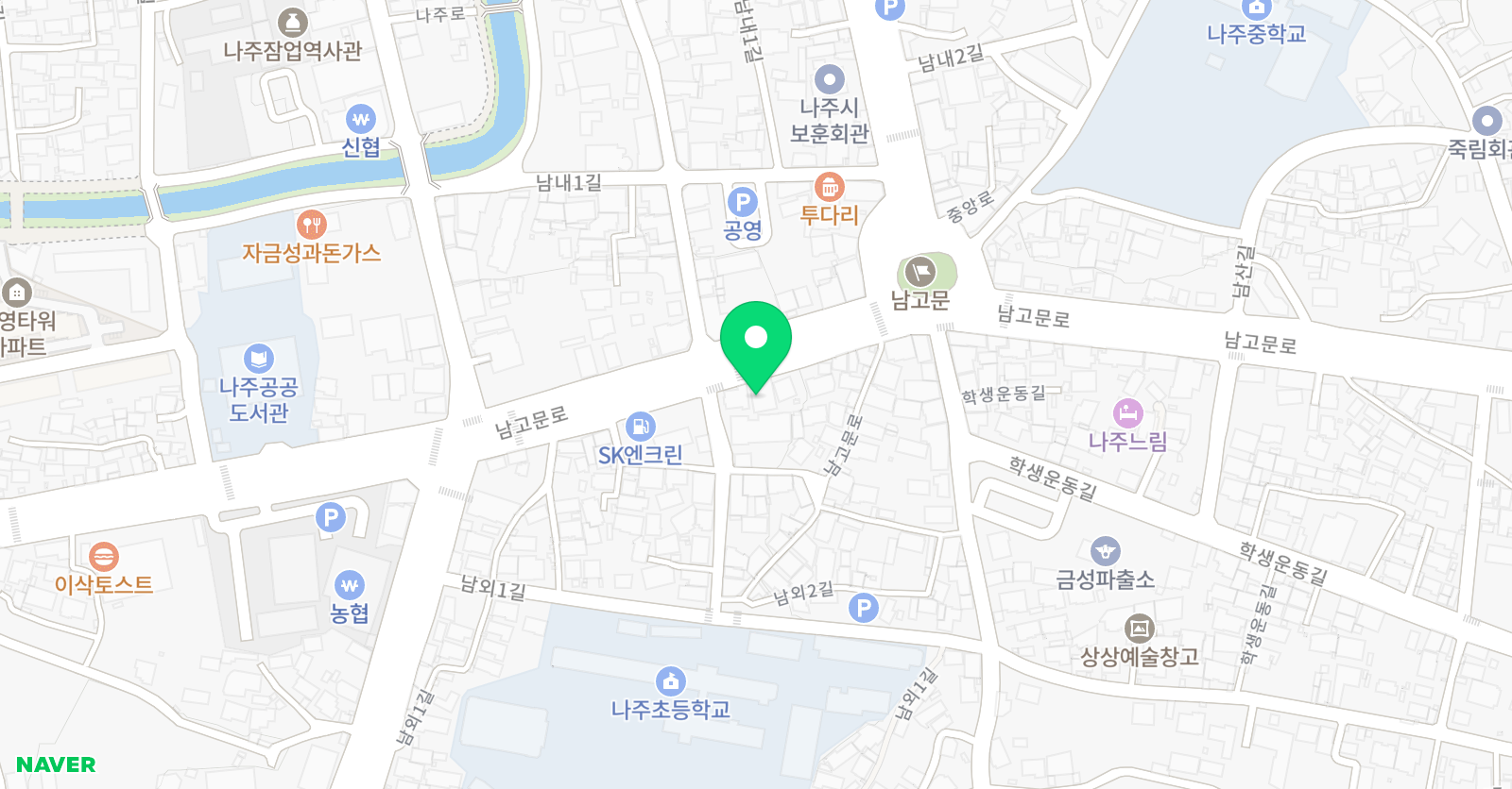 예스 학원 위치