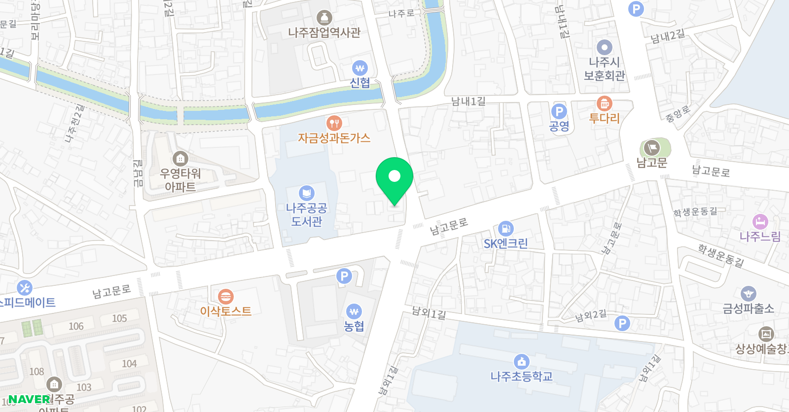예성 학원 위치