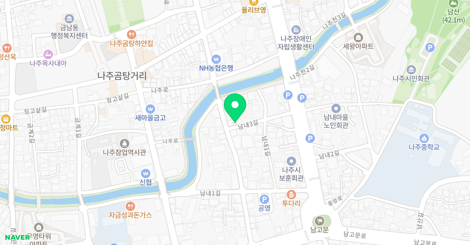 한국 학원 위치