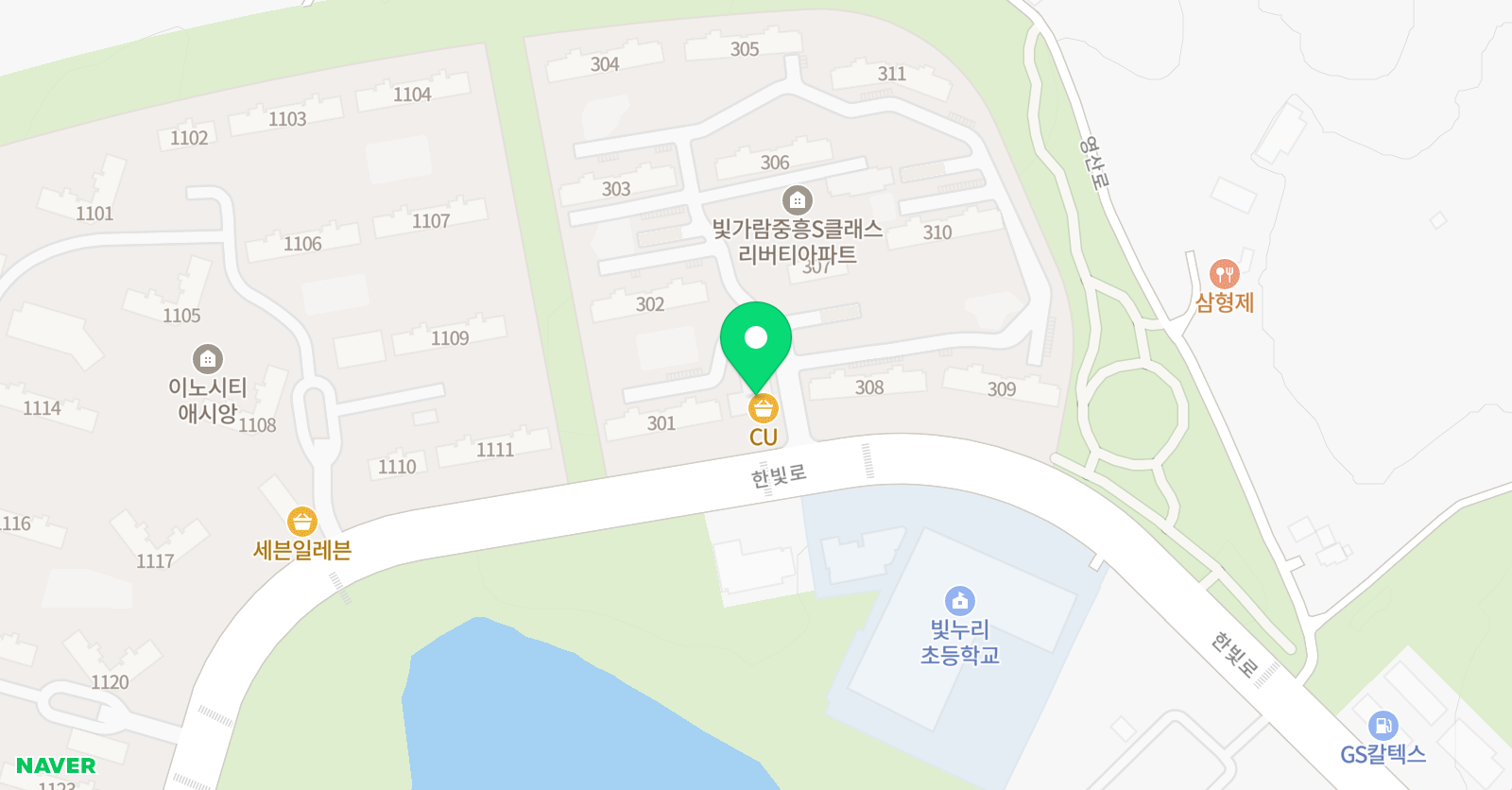 뮤엠 영어 빛누리교습소 위치