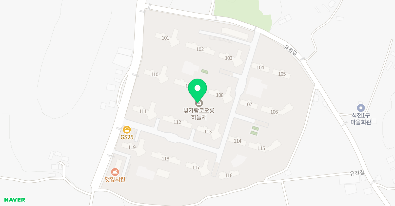 링키홈 빛가람하늘채 위치