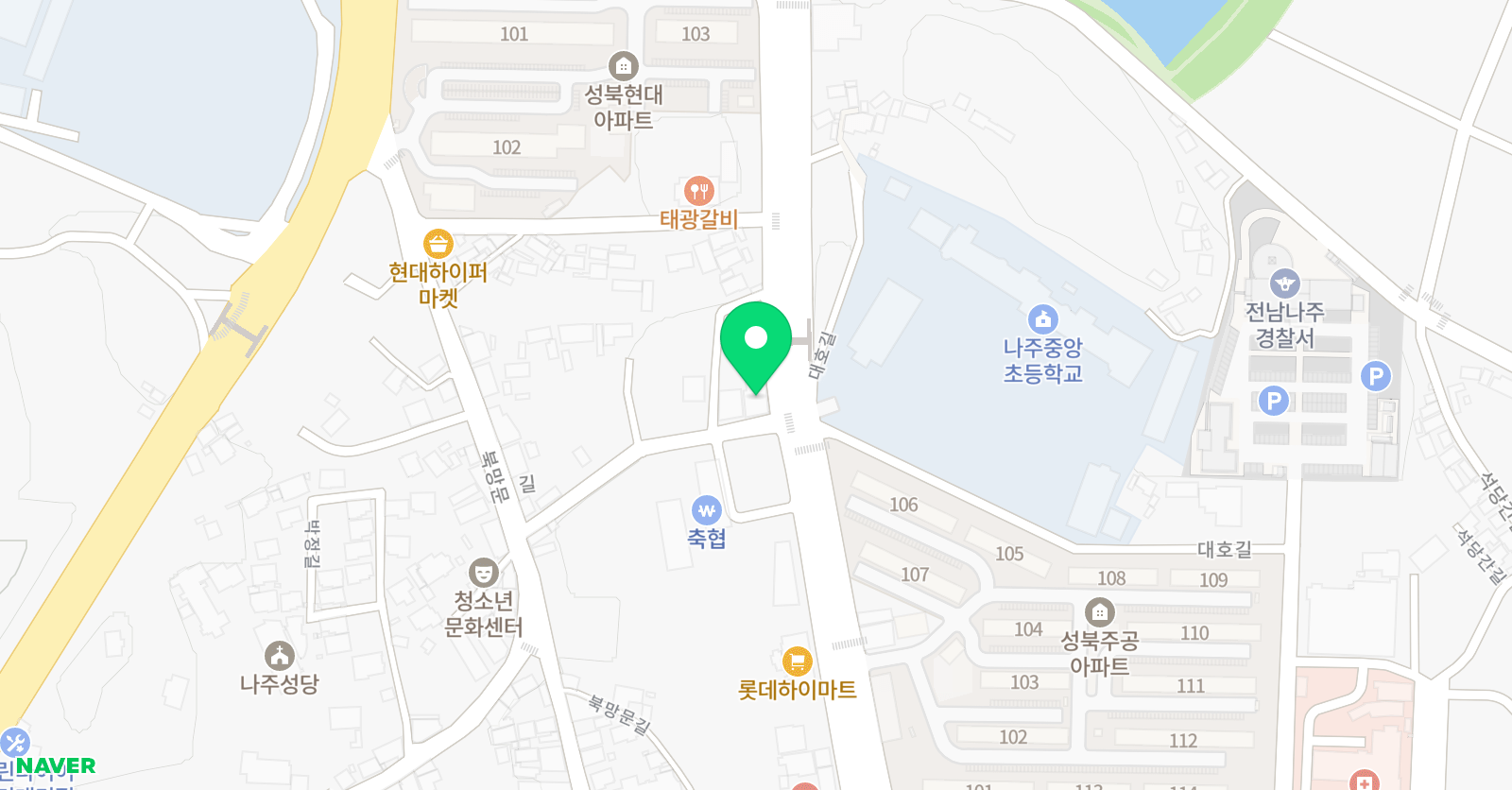 란 잉글리쉬 학원 위치