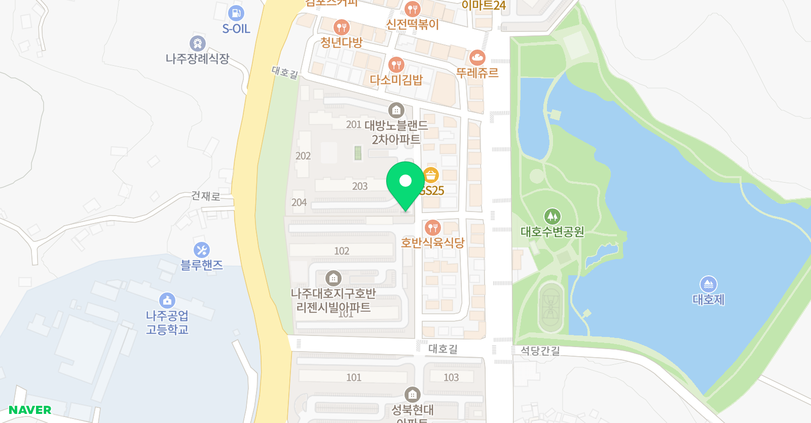 와이 영어학원 위치