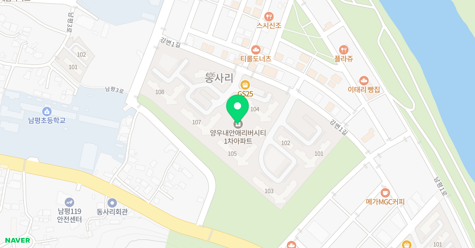 탄탄공부방 위치