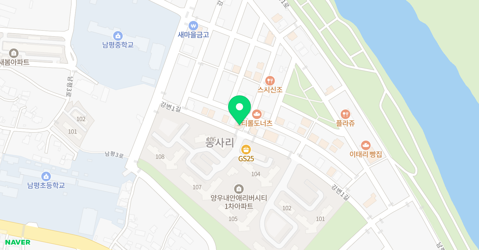 두드림플러스 학원 위치