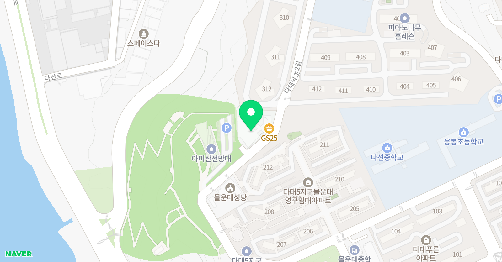 조정희 태권도 위치