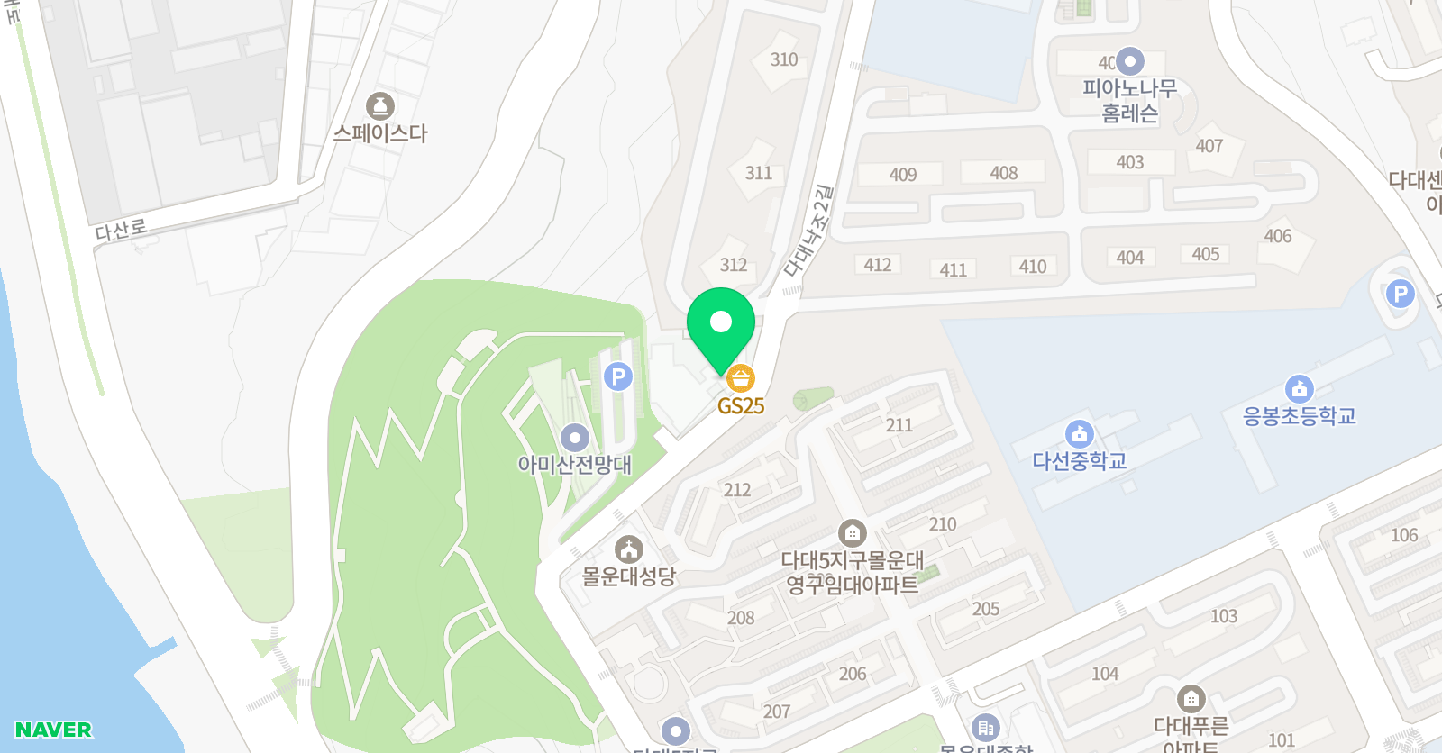 강T 학원 강영어수학학원 위치