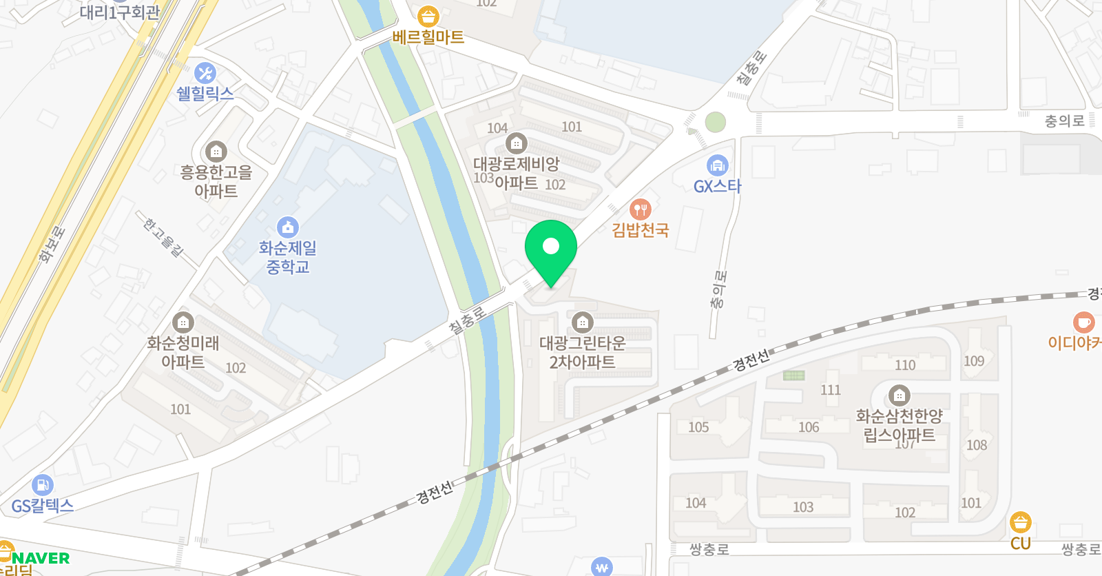 태극 태권도장 위치