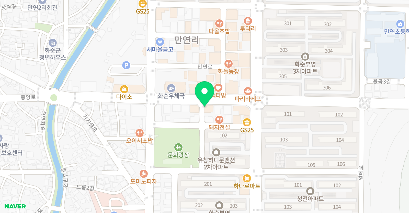 조이 태권도 위치