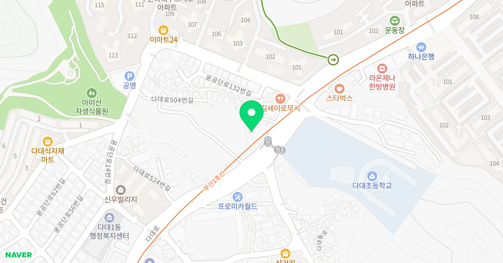 세기 미술음악학원 위치
