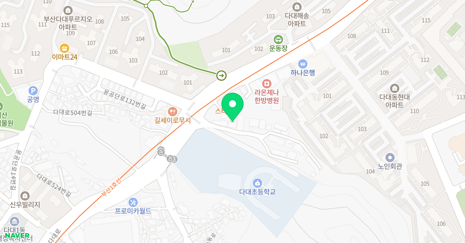 솔솔미레도 음악학원 위치