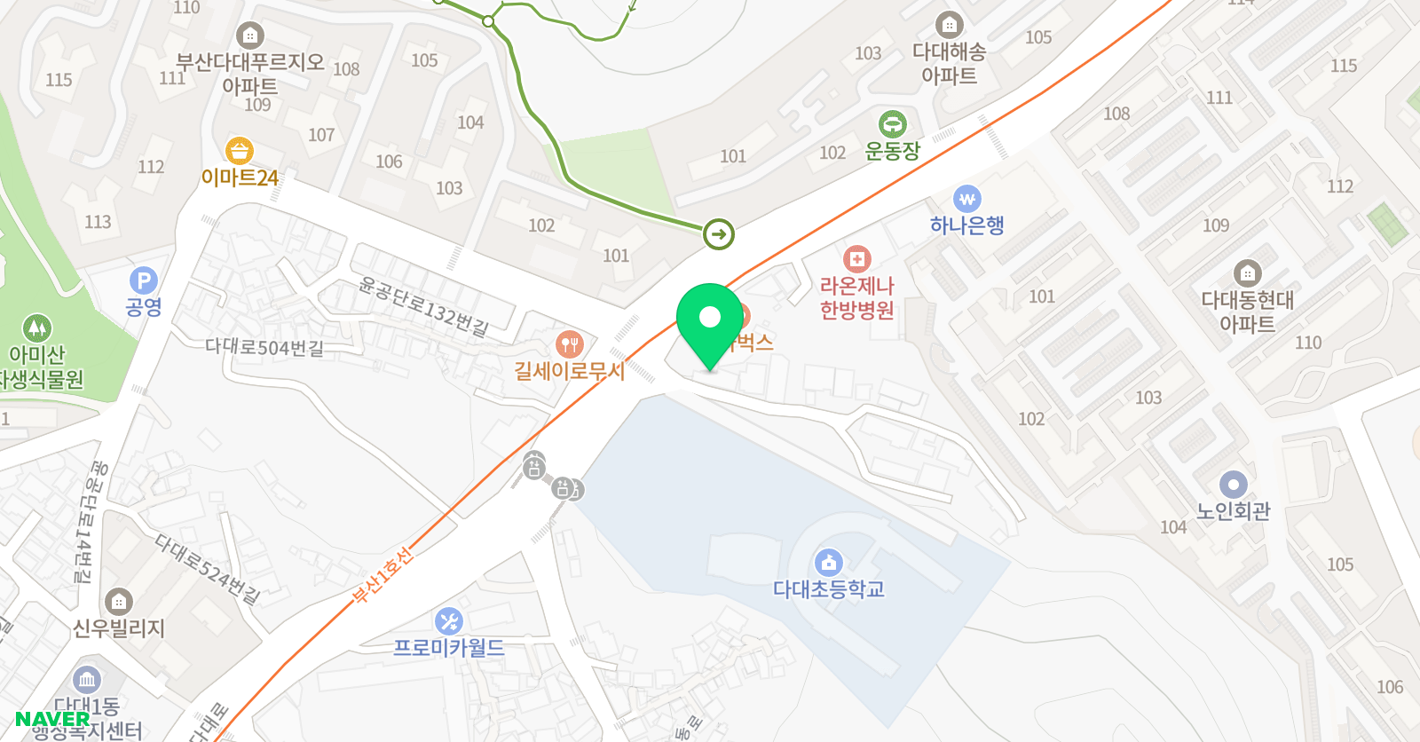 대치동셈수학 학원 위치