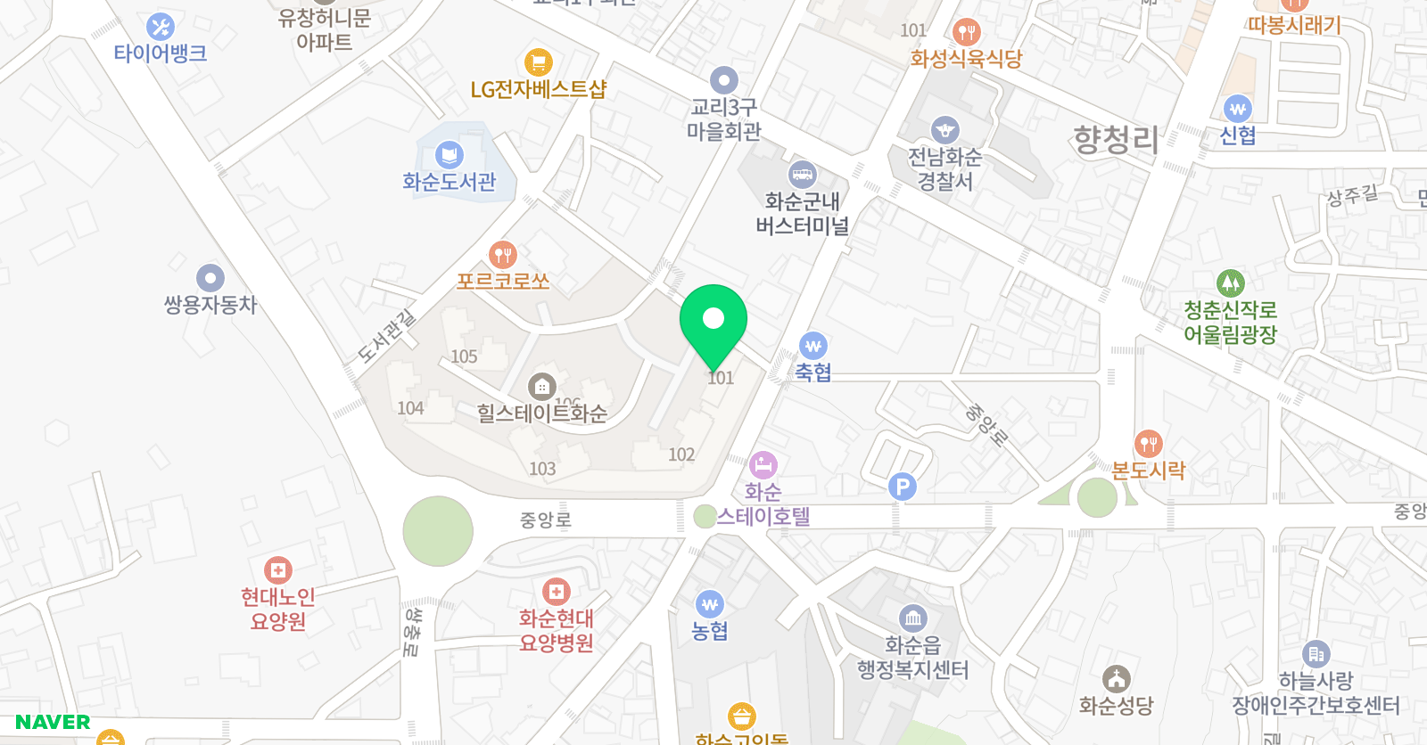 이룸 수학학원 위치