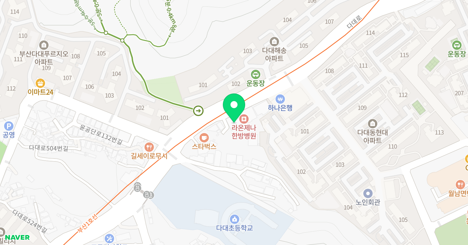 킹스뮤직 음악학원 위치