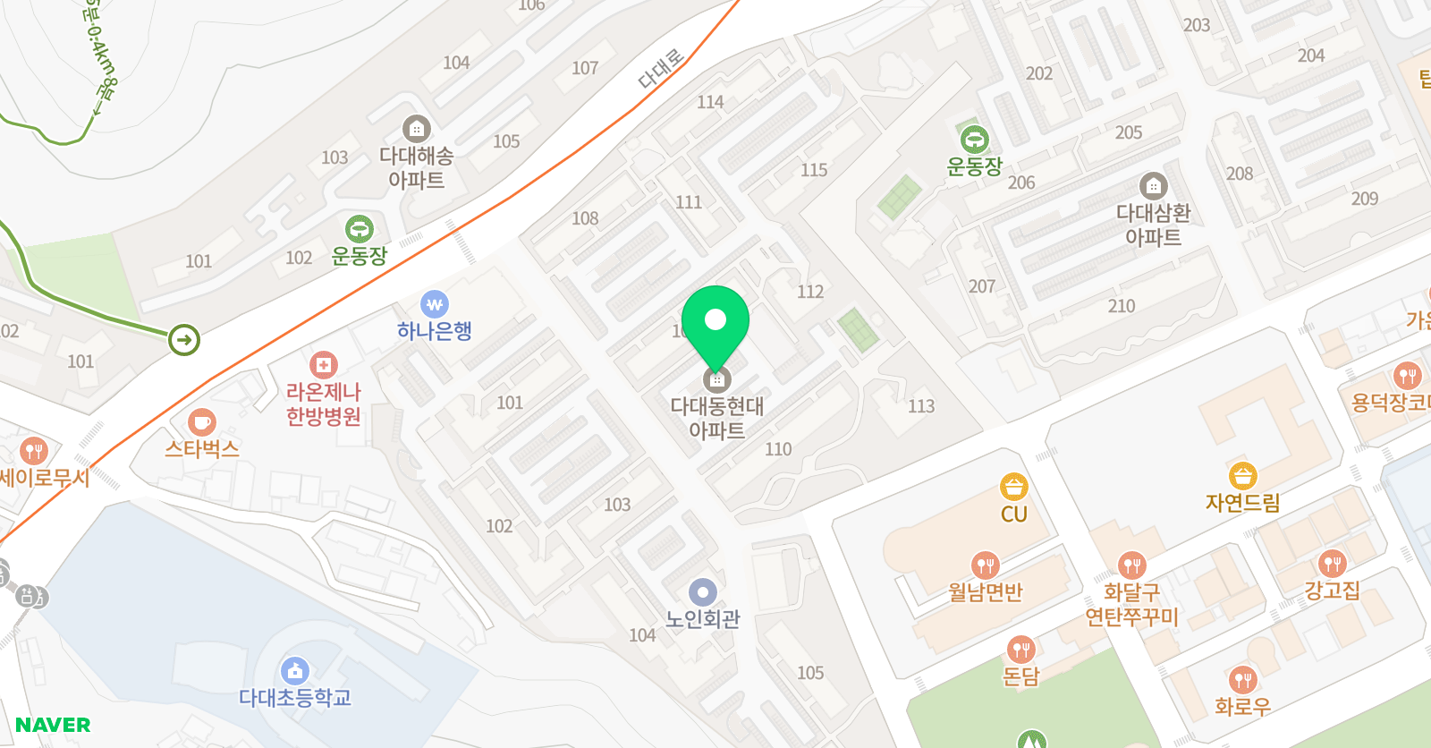 눈높이러닝센터 다대학원 위치