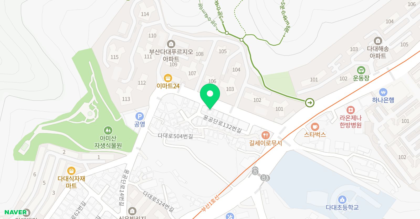 미라 뮤직아카데미 위치
