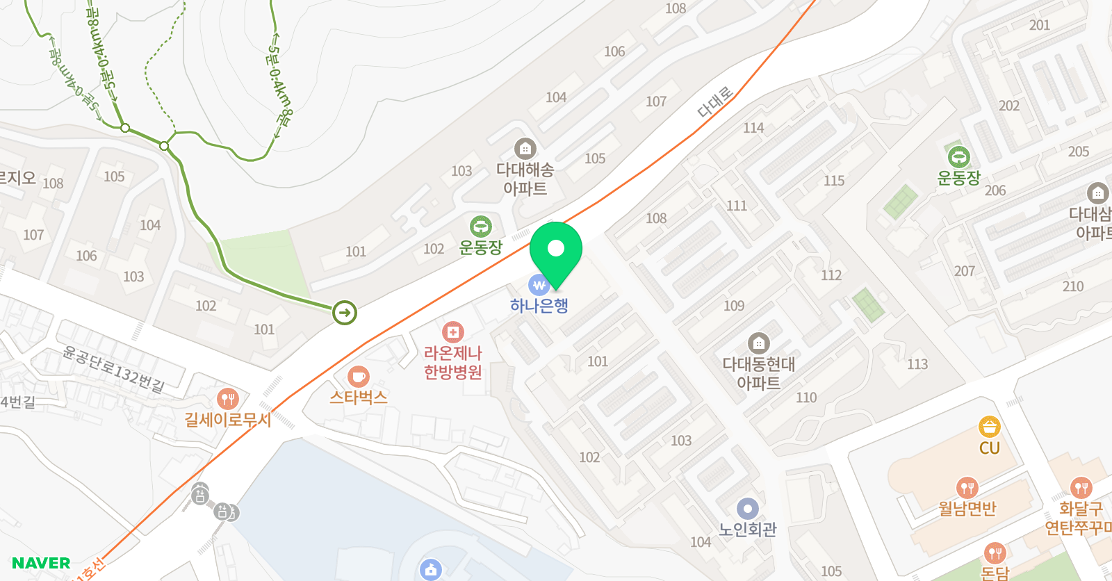 제우스 영어학원 위치