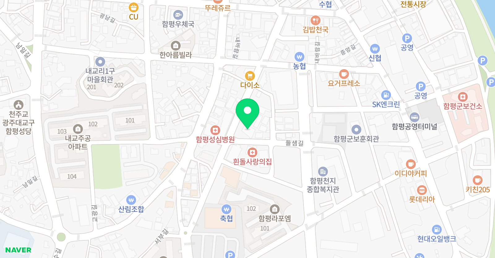 파머스 영어 함평캠퍼스 위치