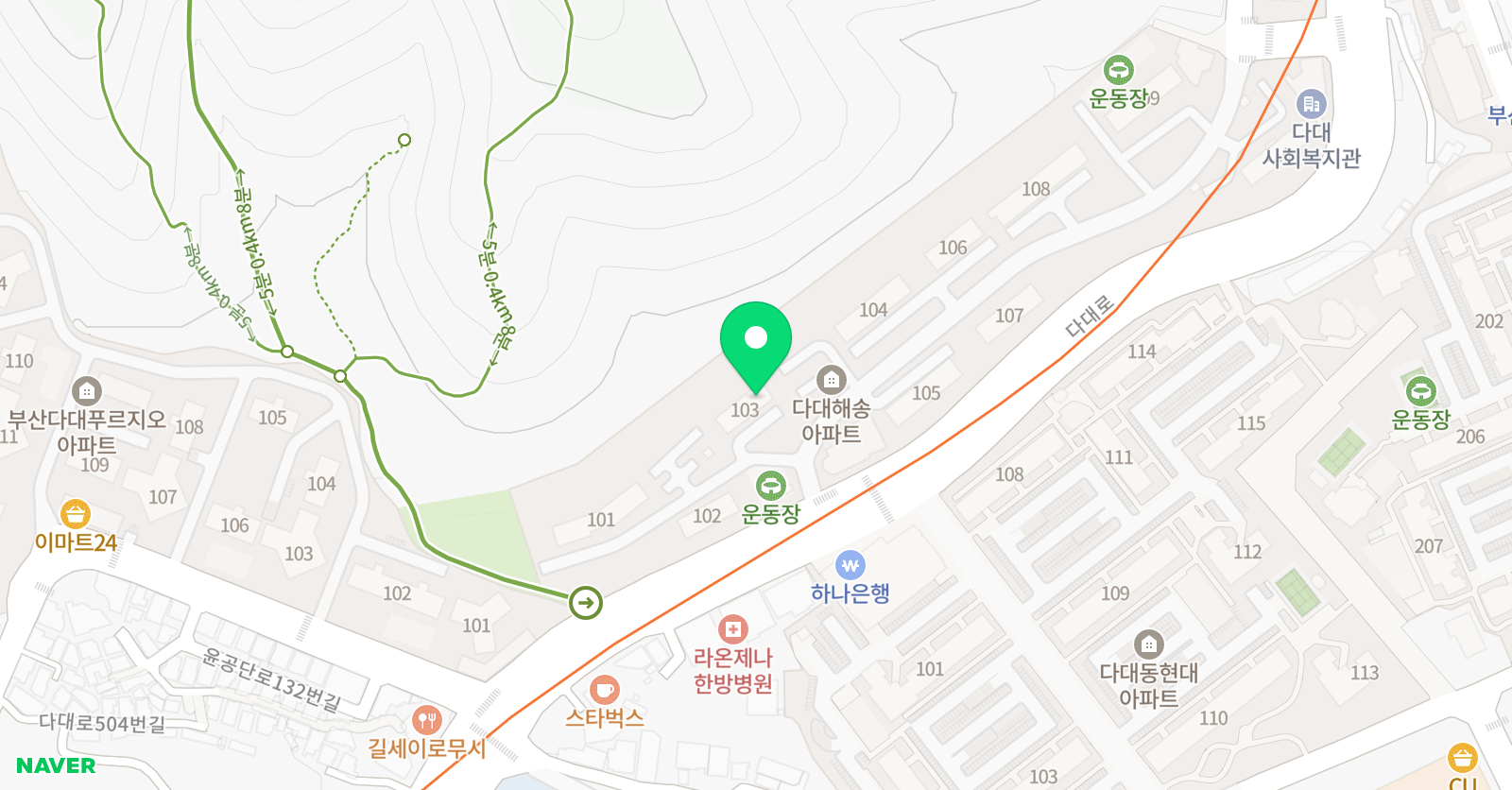 솔루니 현대홈스쿨 위치