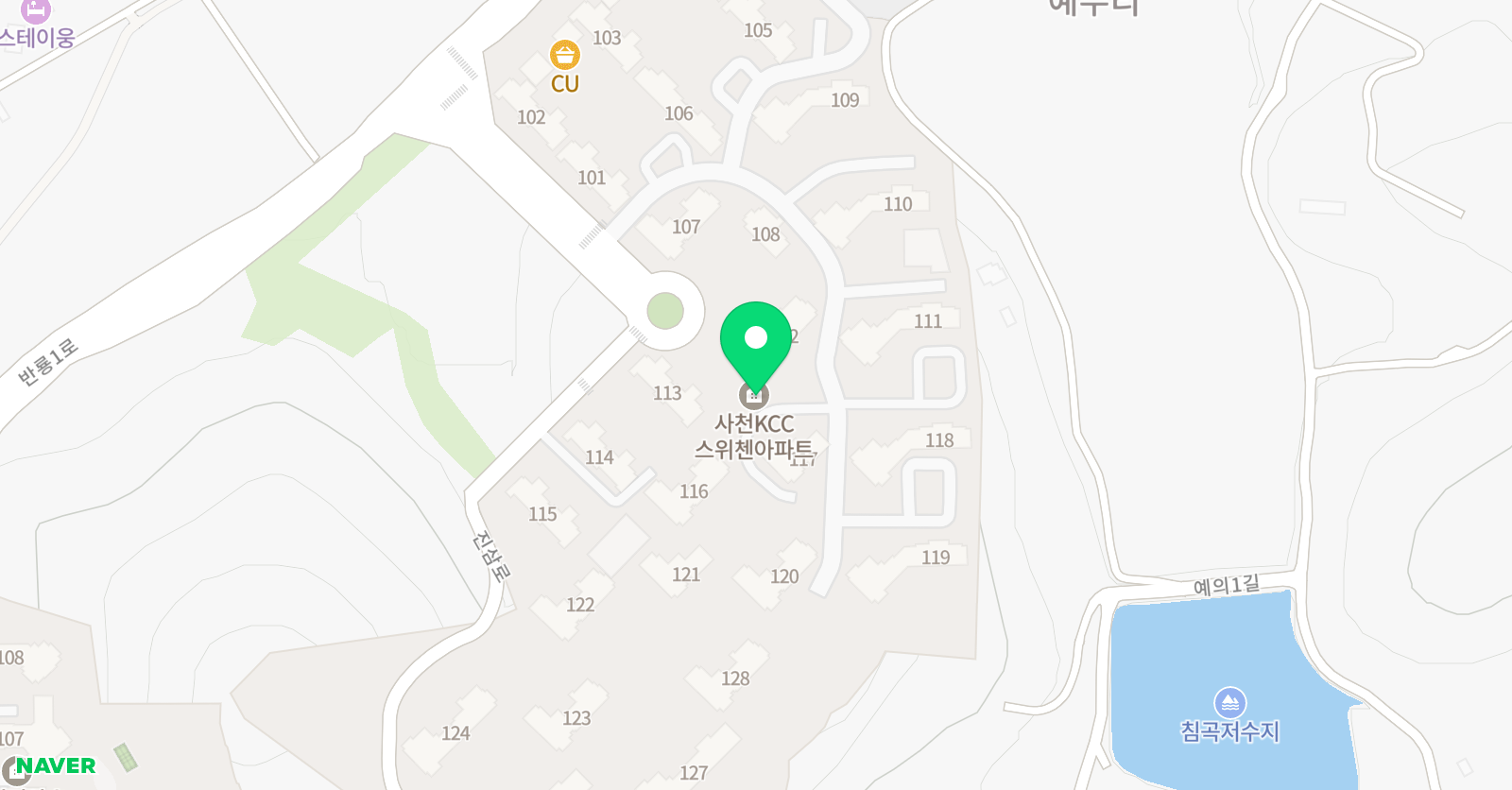 스마트해법 수학 사천KCC점 위치