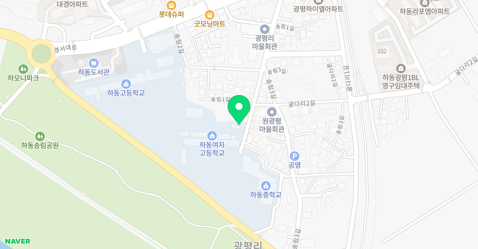 종달새 피아노학원 위치