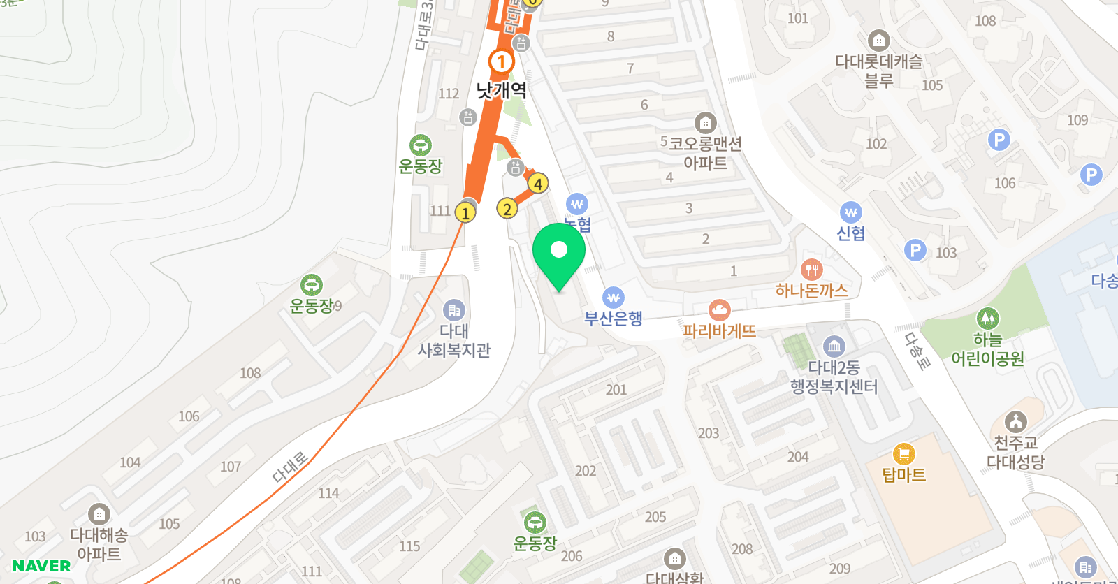 스텝아트 미술교습소 위치