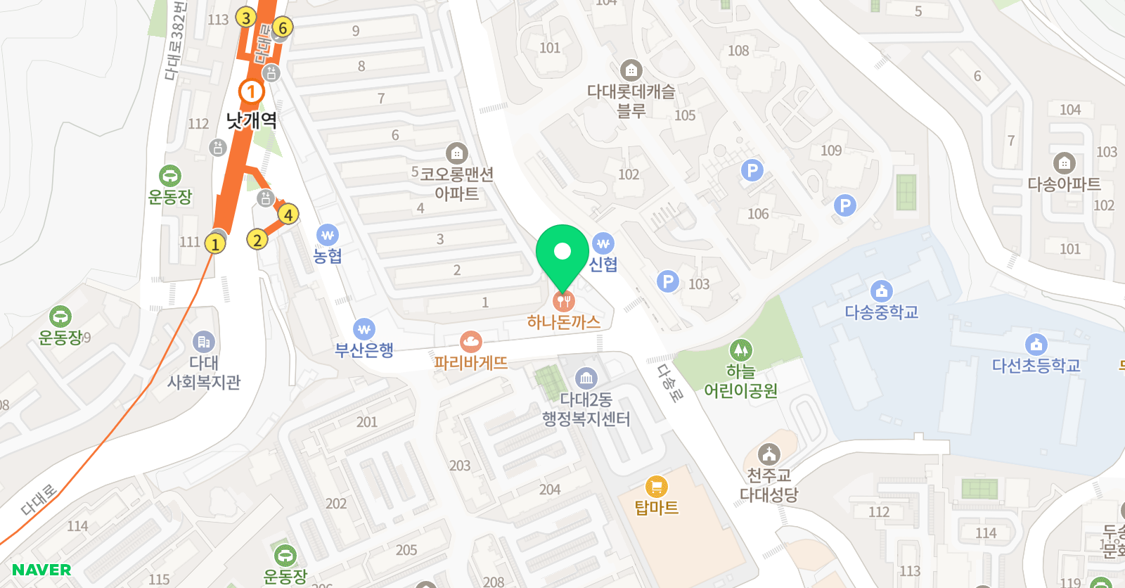 노아 발레학원 위치