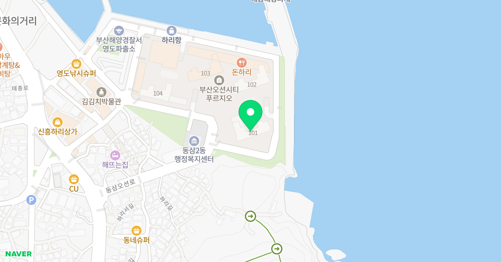 스마트해법 영어 오션푸르지오점 위치