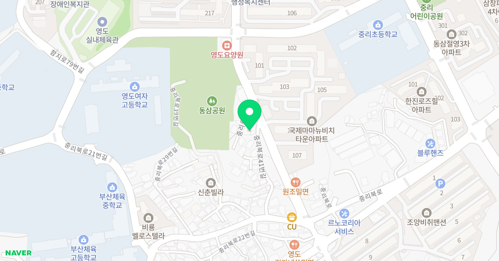 쌍용 태권도 위치