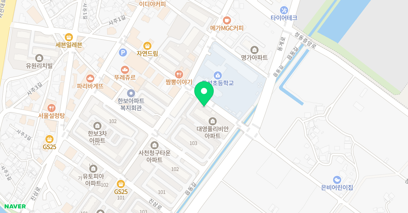 강쌤코딩 위치