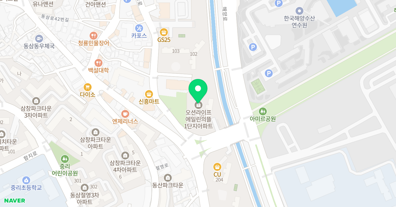 아소비 부산동삼1점 위치