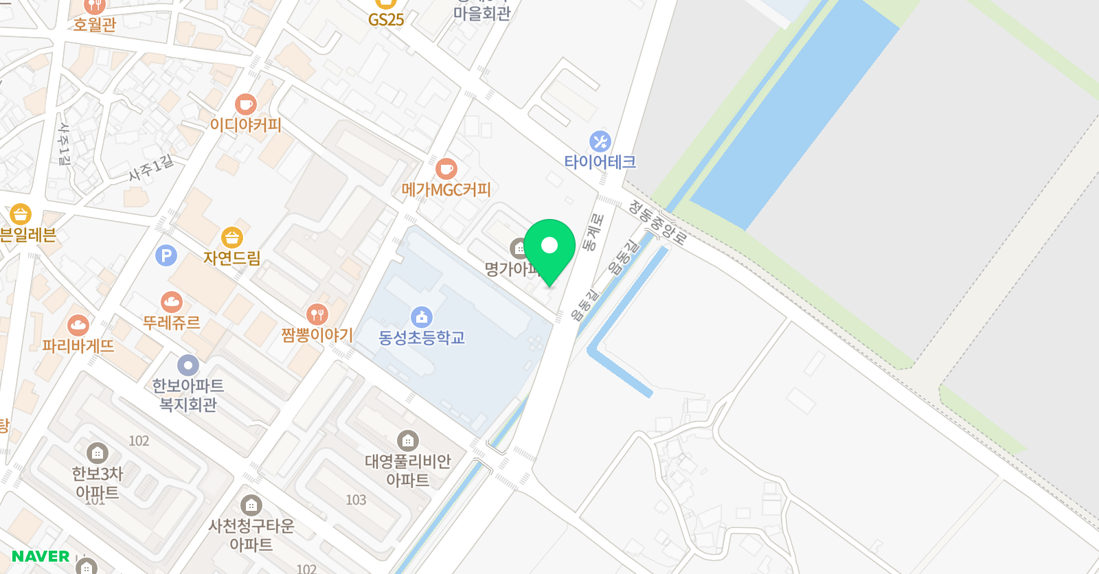 혜윰 국어논술전문학원 위치