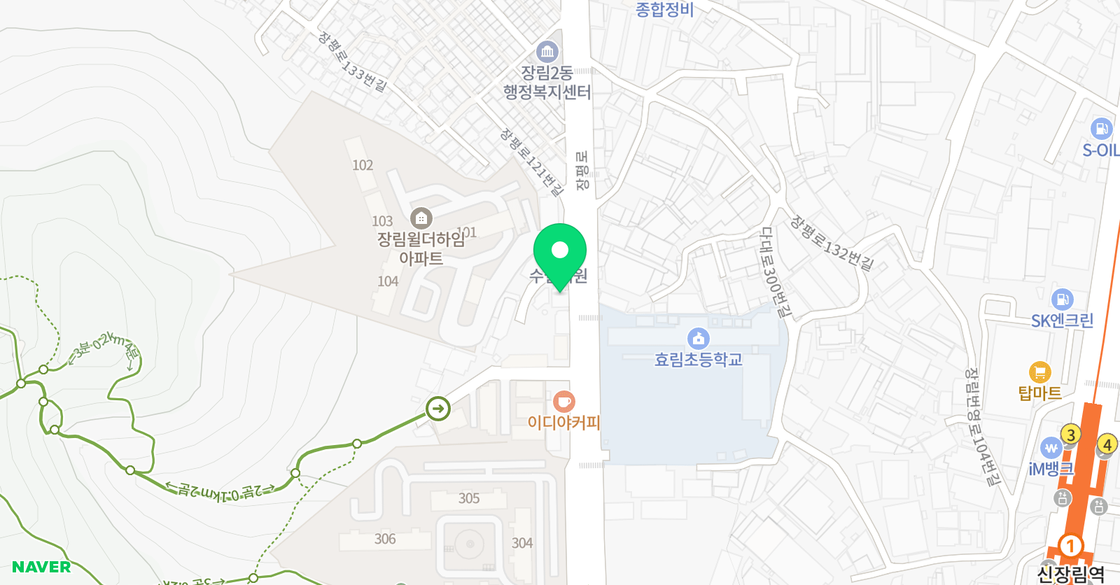 잉글리시아이 장림 하이영수학원 위치