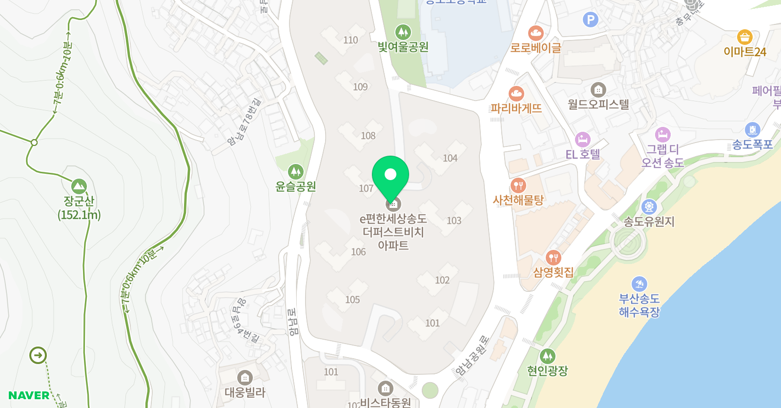 기탄사고력교실 부산이편한송도초점 위치
