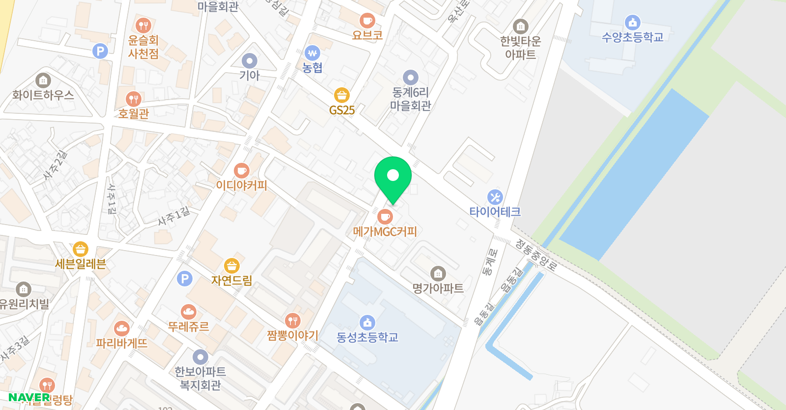 정상학원 위치