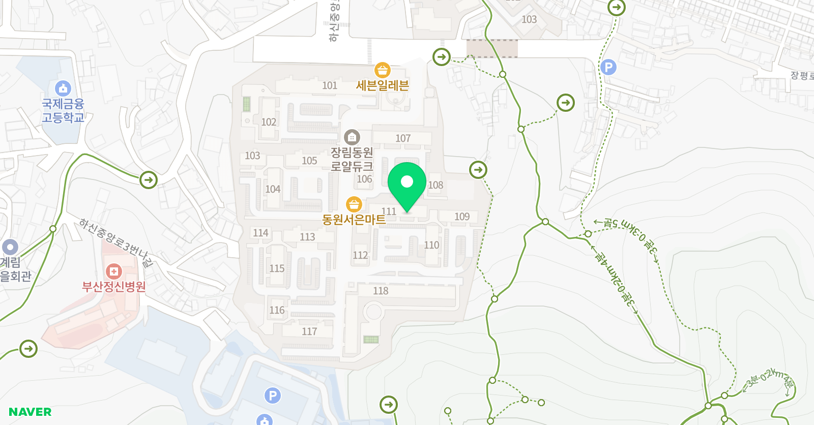 셀파우 등생교실 동원로얄점 위치
