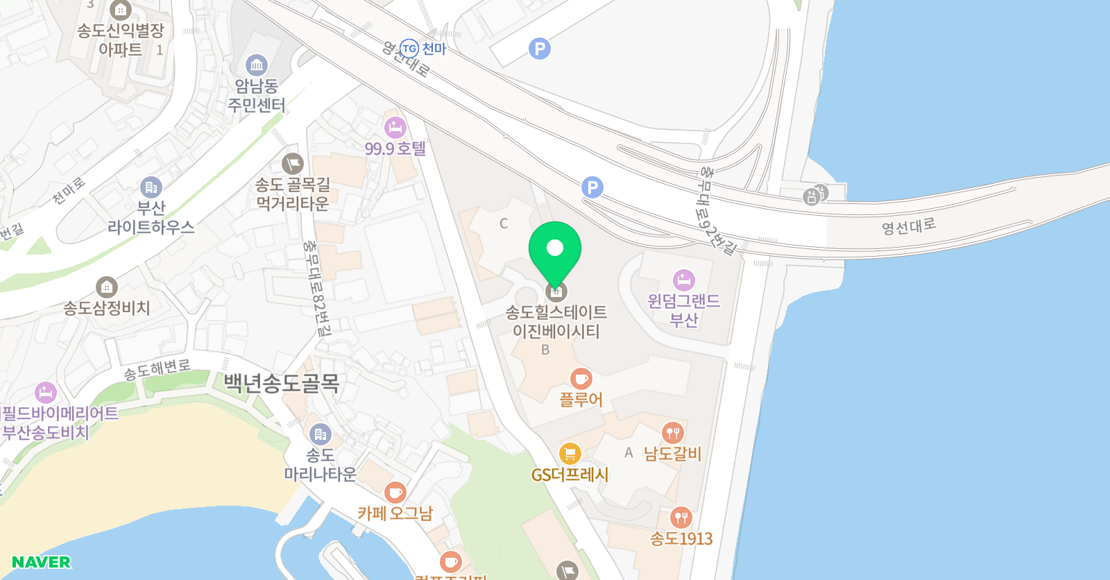 삼성영어셀레나 송도어학원 위치
