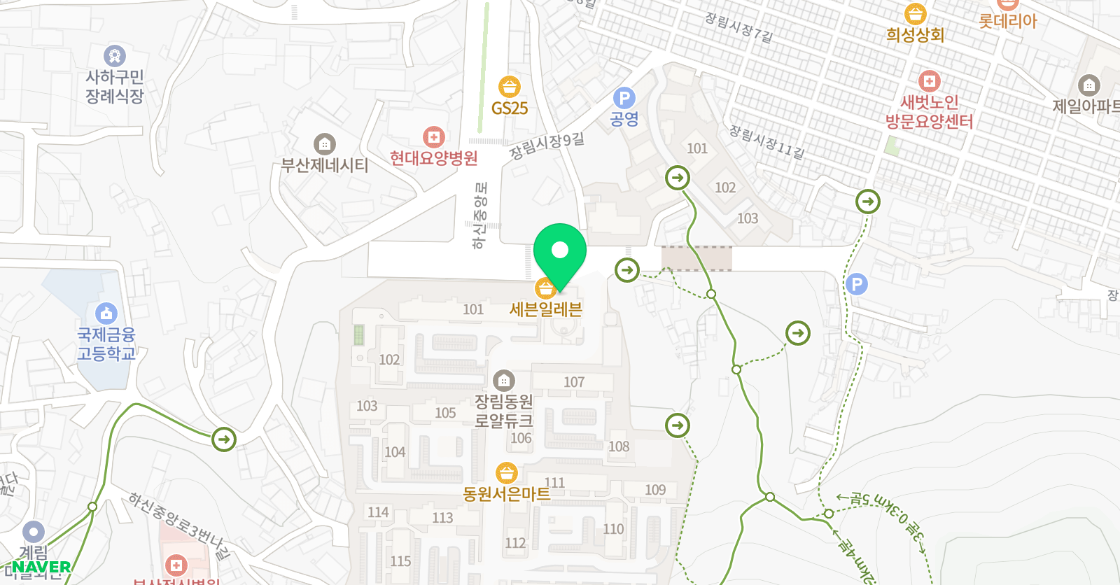 상상톡톡 미술학원 위치