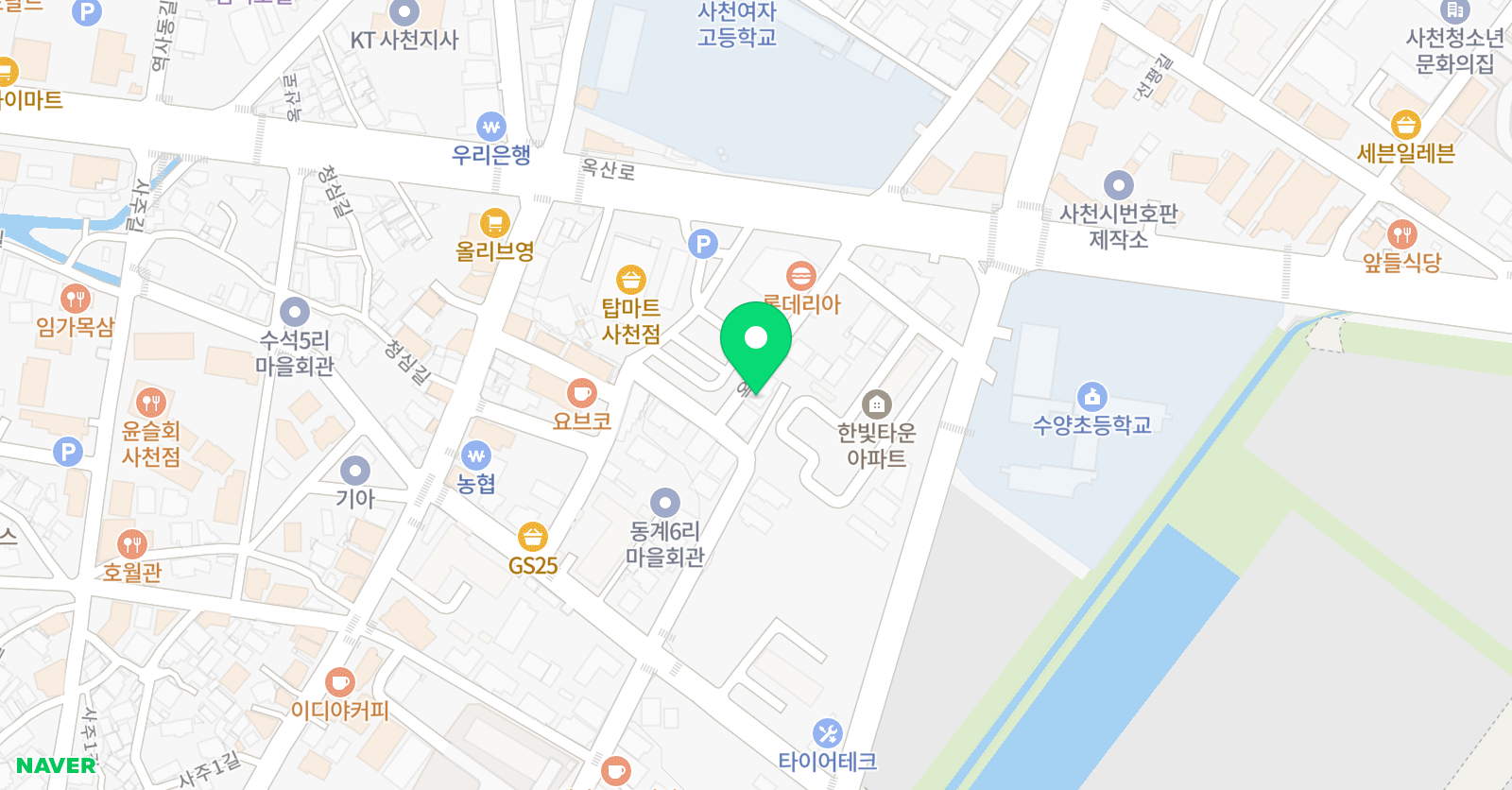 삼성 학원 위치