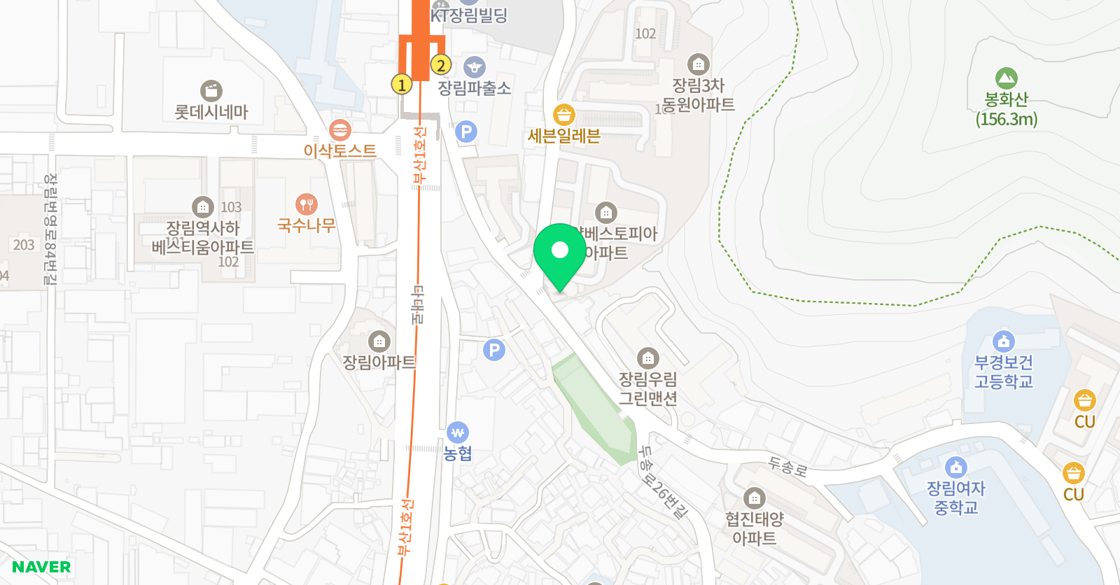 으뜸 수학교습소 위치
