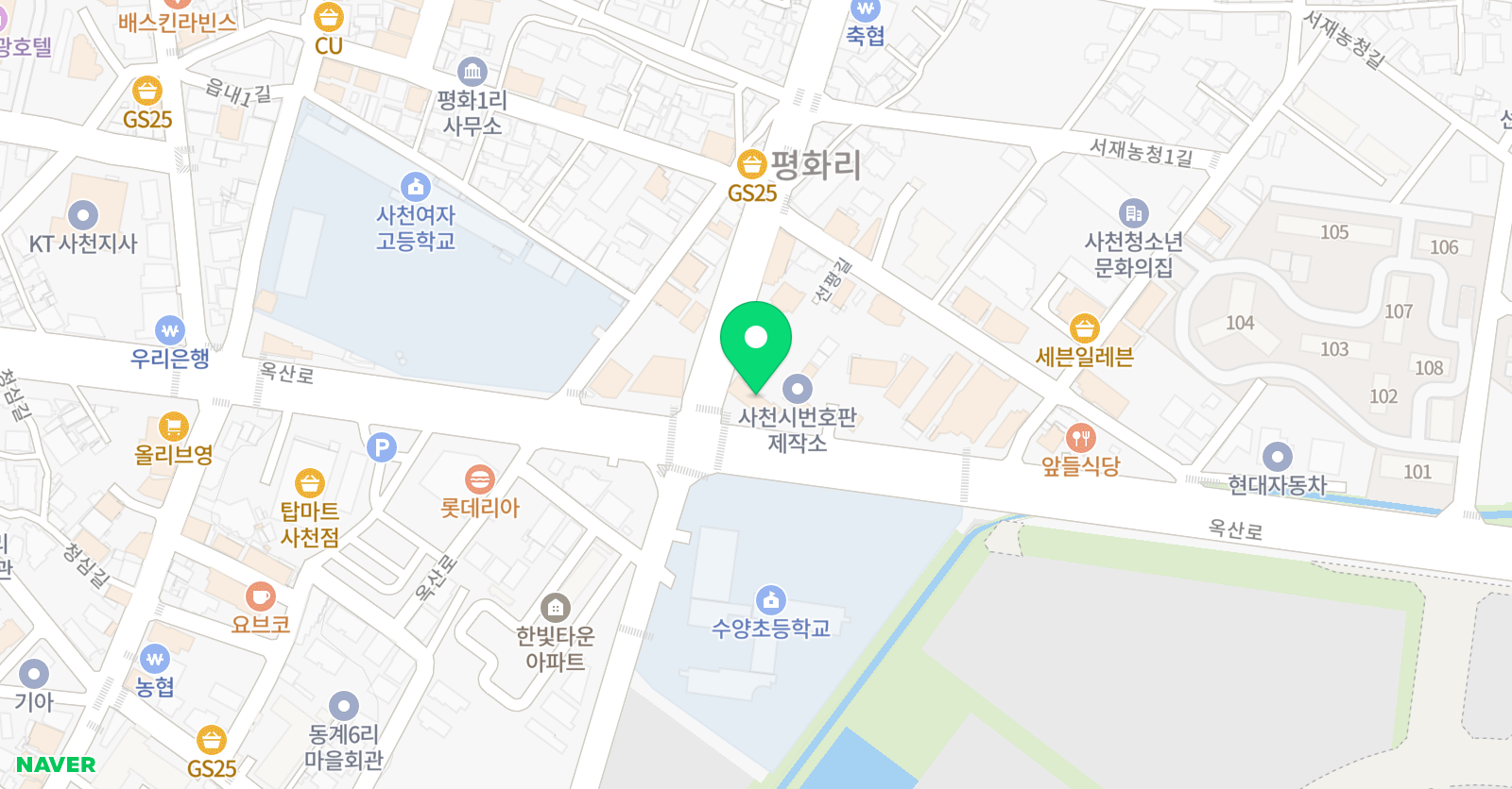 엠베스트se 수학마루학원 위치