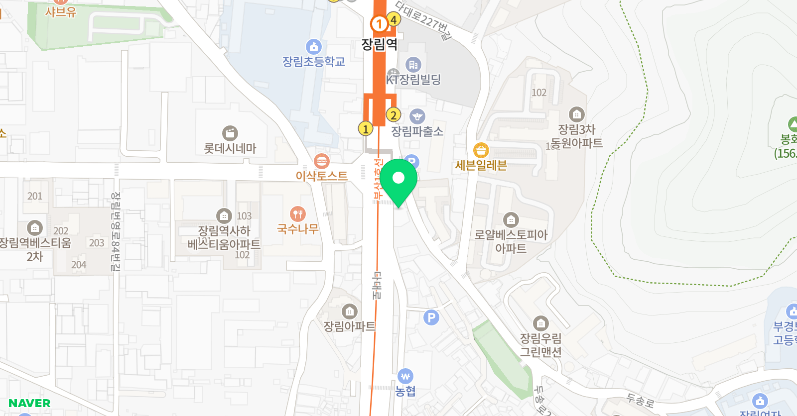 지혜의온 영어학원 위치