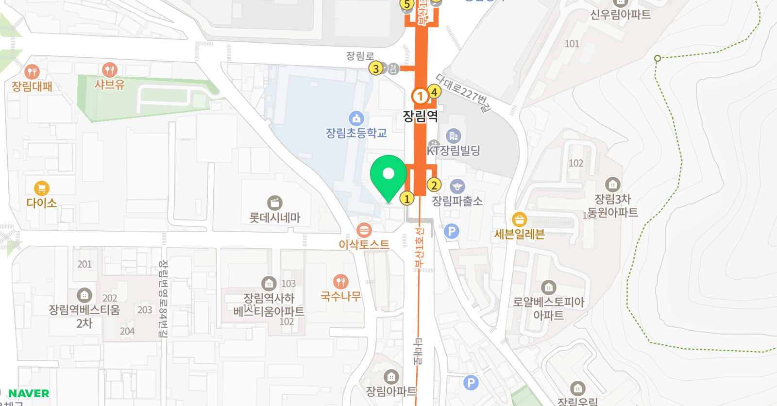 대성N 학원 사하구분원 위치