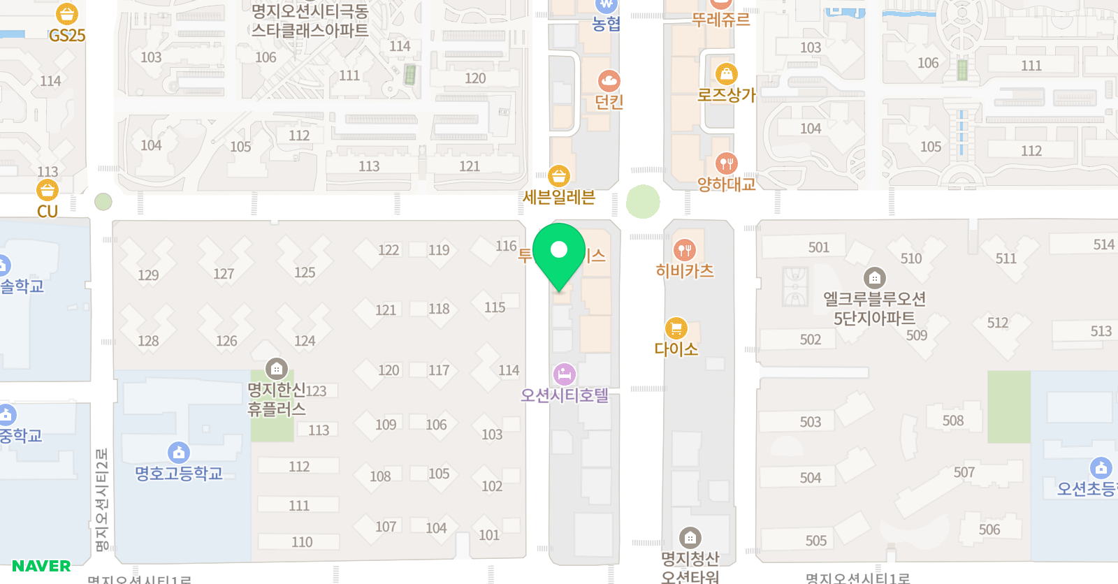 제이스픽스잉글리쉬 영어교습소 위치