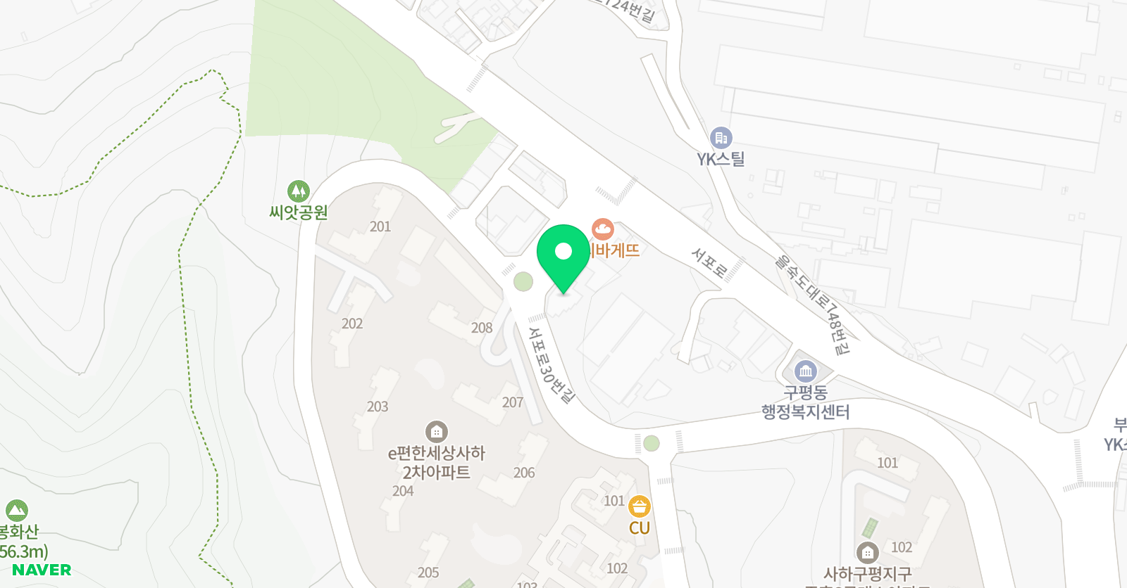대동 영수학원 위치