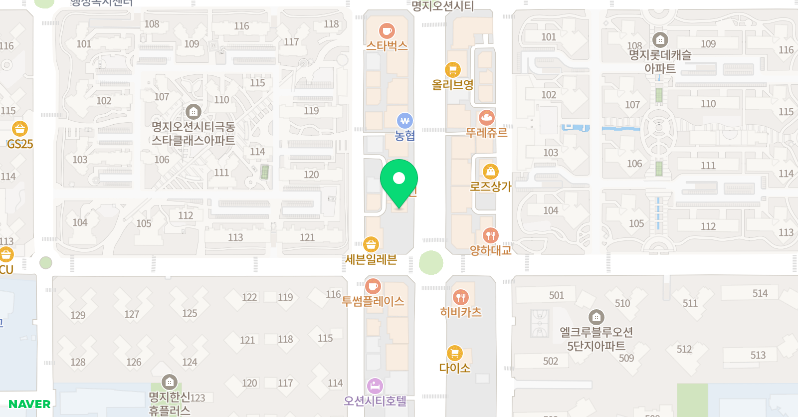 풍생 태권도장 위치