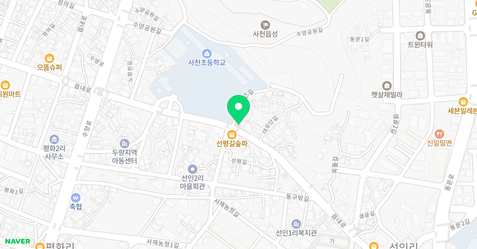 차수학 영어/수학 학원 위치