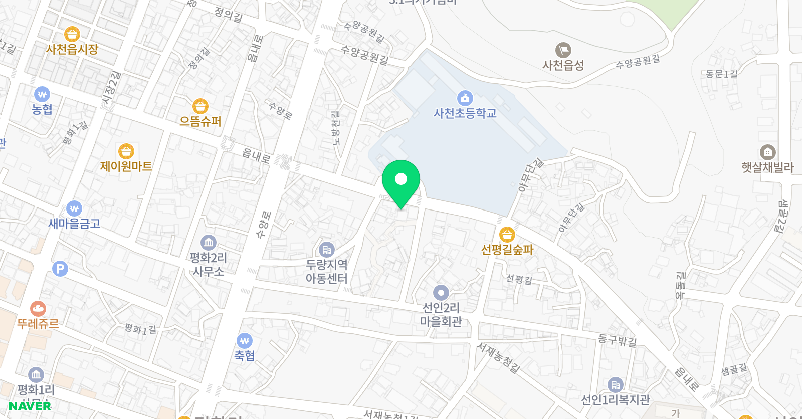칸타빌레 음악학원 위치